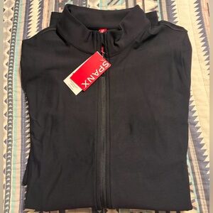 NWT SPANX Compression Blk Jacket